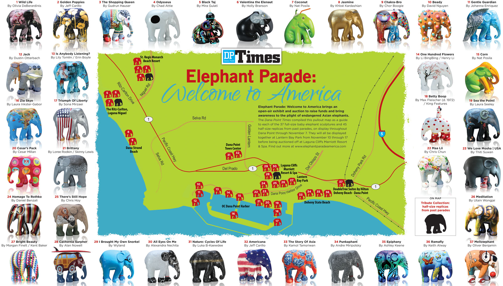 Dana Point Elephantmap